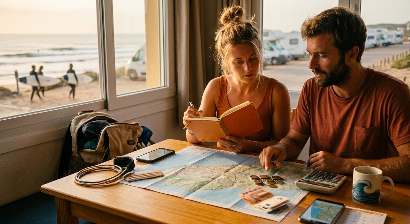 Anticiper le budget pour des vacances de surf r&eacute;ussi