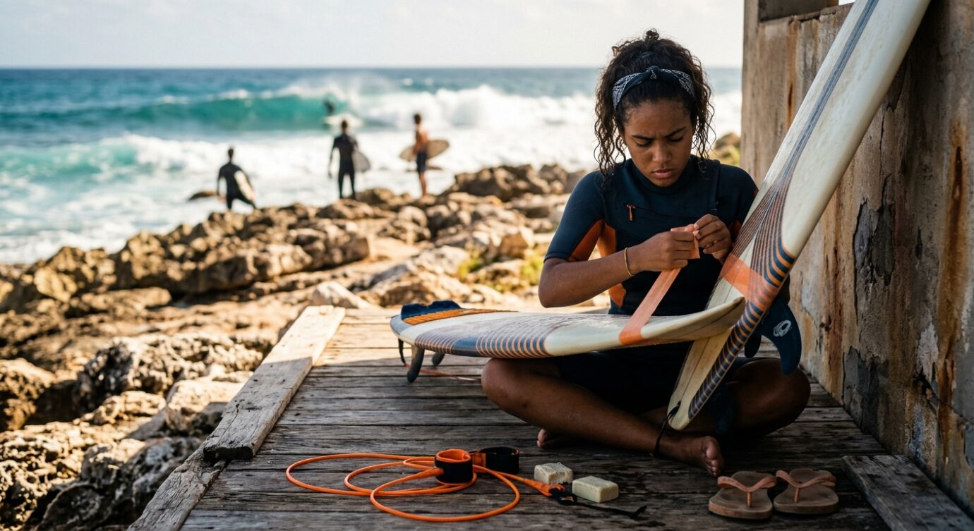 Les cl&eacute;s d'une technique surf avanc&eacute;e sur les spots de Grande-Terre