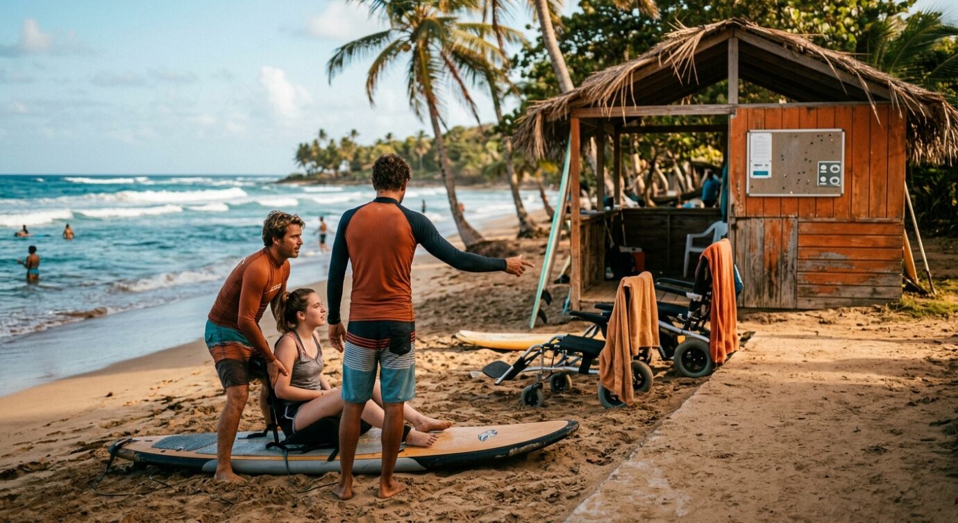 S&eacute;lectionner une &eacute;cole de surf adapt&eacute; dans les Cara&iuml;bes